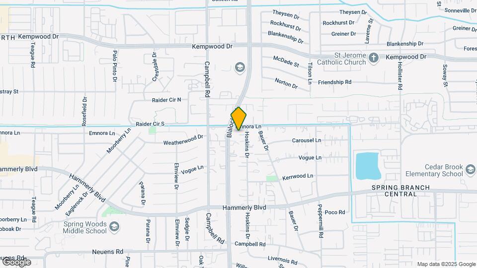 2347 Hoskins Dr Map and Location Details