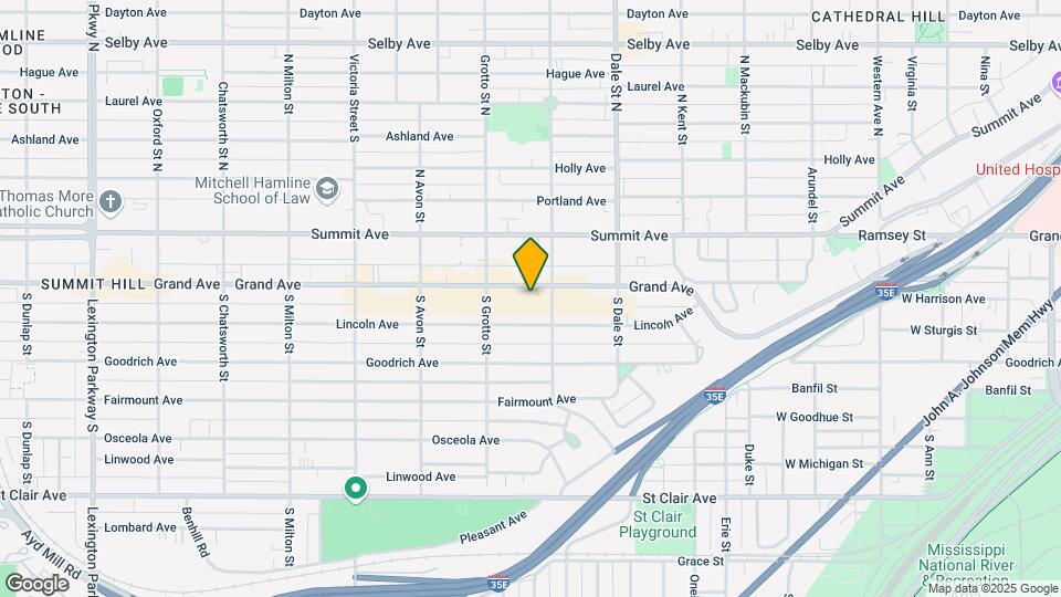 696 Grand Ave Map and Location Details