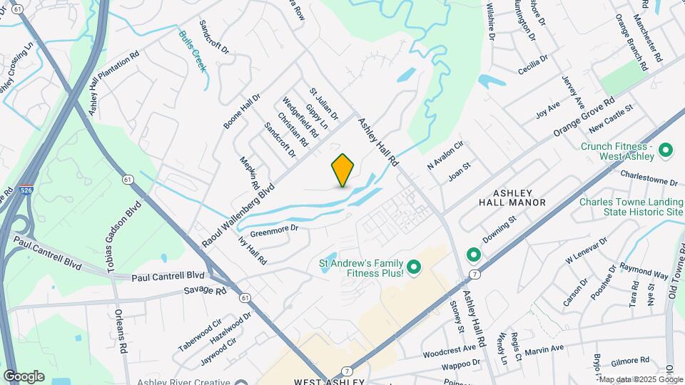 1541 Montclair St Map and Location Details