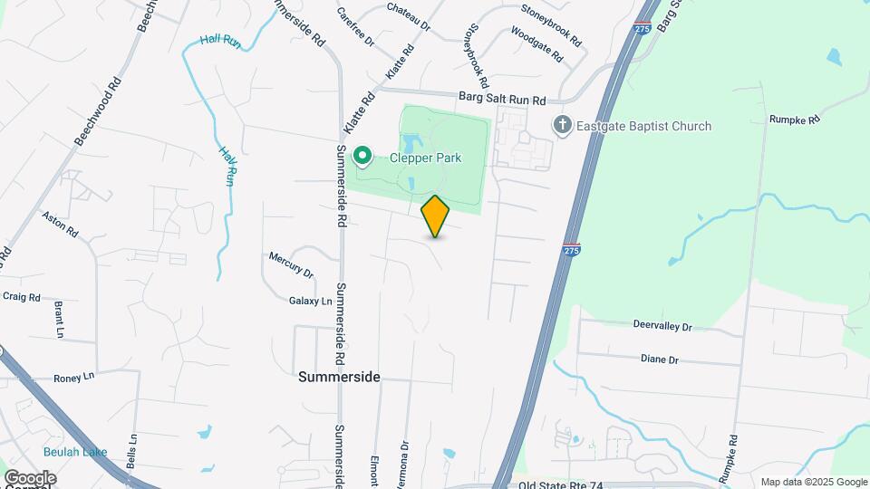 672 E Lake Ln Map and Location Details