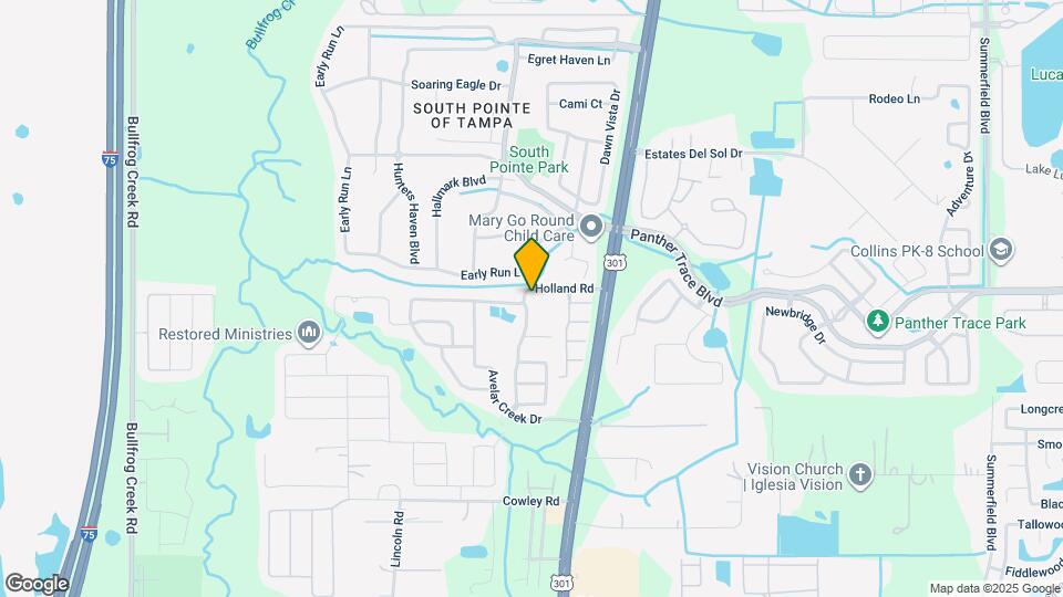 10323 Holland Rd Map and Location Details