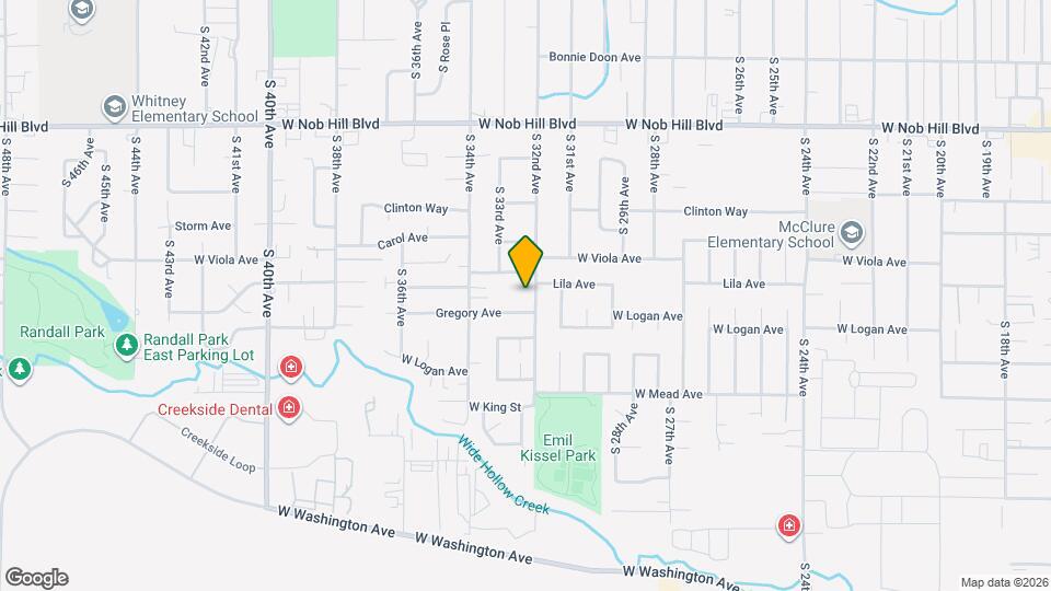 1410 S 32nd Ave Map and Location Details