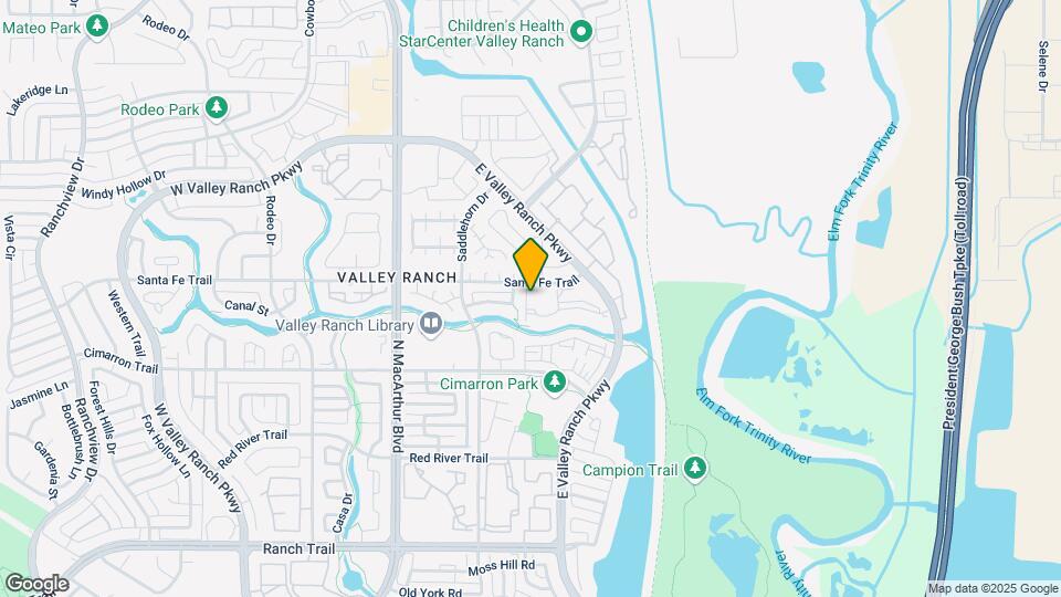 Lexington at Valley Ranch Mapa y Detalles de la Ubicación