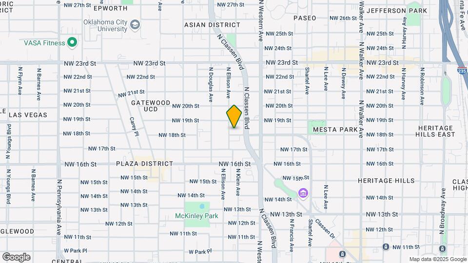 1219-1221 NW 18th Map and Location Details