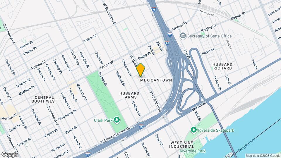 375 W Grand Blvd, Unit 405 Map and Location Details