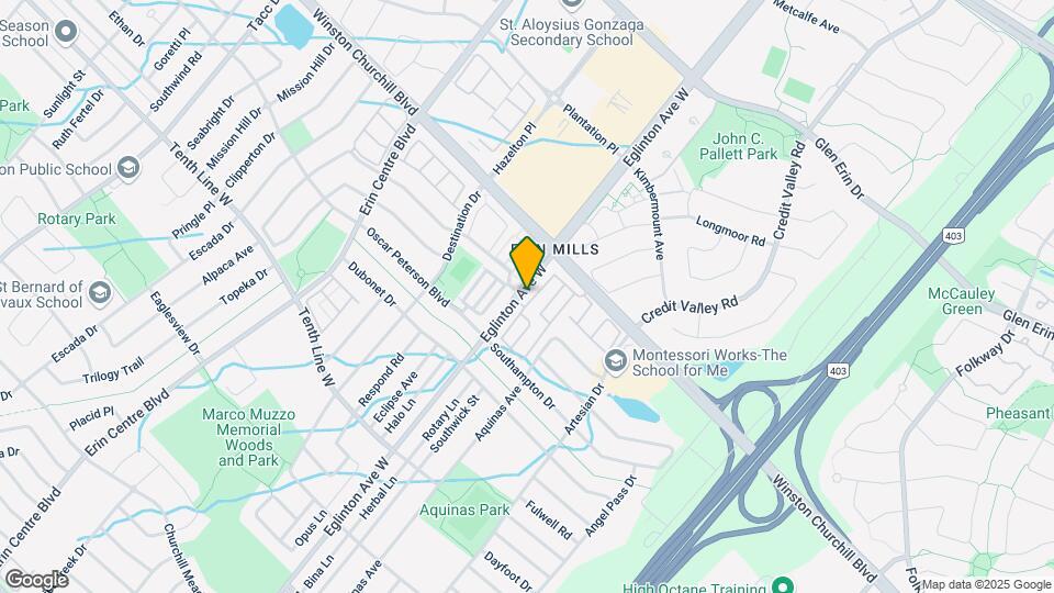 3066 Eglinton Av W Map and Location Details
