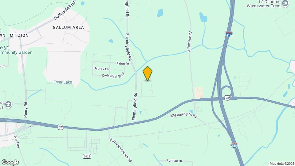 3820 Biddle St Map and Location Details