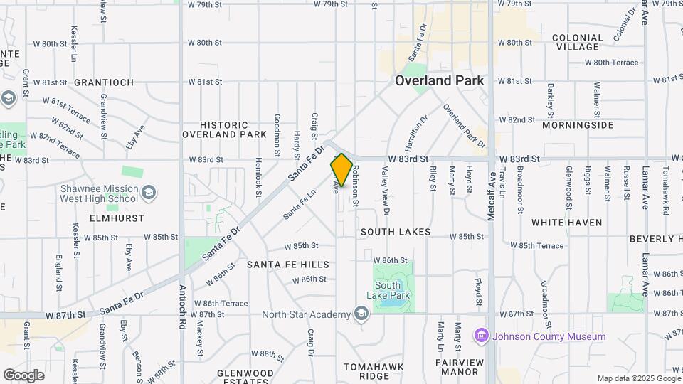 8325 Lowell Ave Map and Location Details