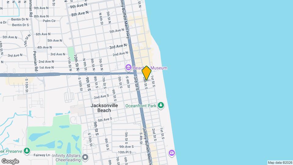 107 2nd St S Map and Location Details