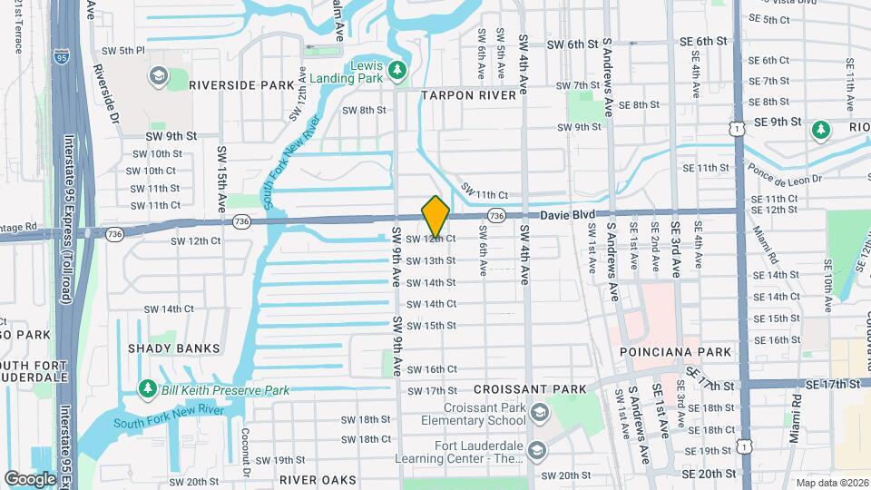 808 SW 12th Ct Map and Location Details
