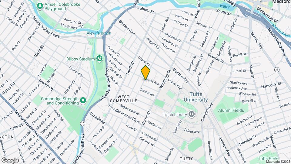 80 Hillsdale Rd Map and Location Details
