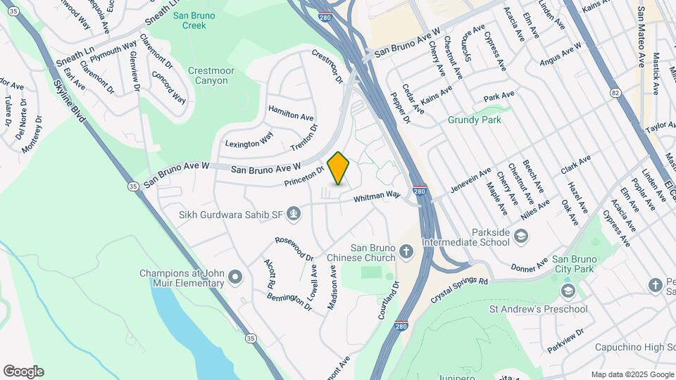 7226 Shelter Creek Ln Map and Location Details