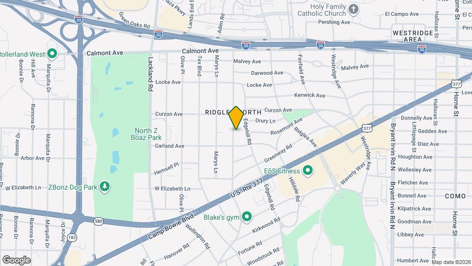 3133 Bigham Blvd Map and Location Details