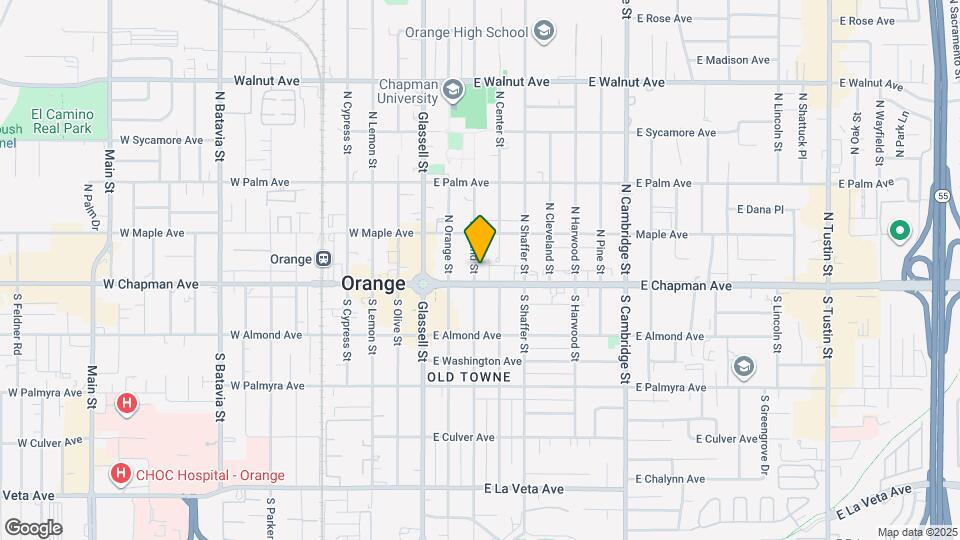 127 N Grand St Map and Location Details