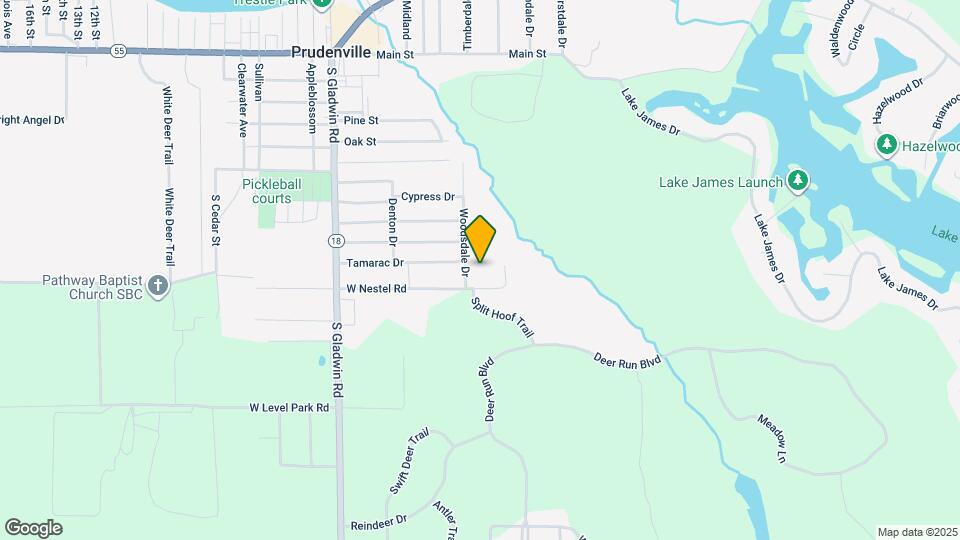 1111 Woodsdale Dr Map and Location Details