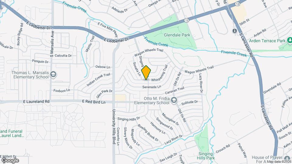 1324 Whispering Trail Map and Location Details