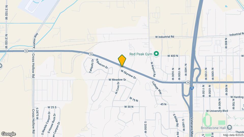 2270 W Skyview Dr Map and Location Details