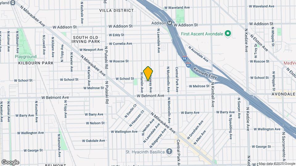 3242 N Ridgeway Ave Map and Location Details