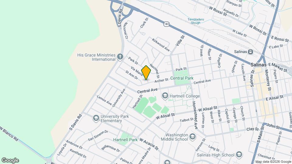 707-709 Vía Maria Map and Location Details