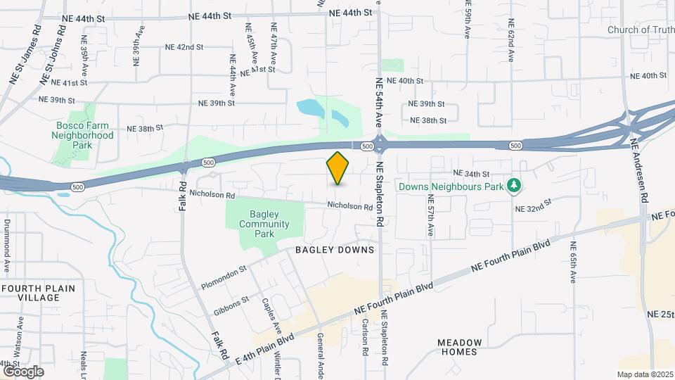 3214 NE 51st Ct Map and Location Details