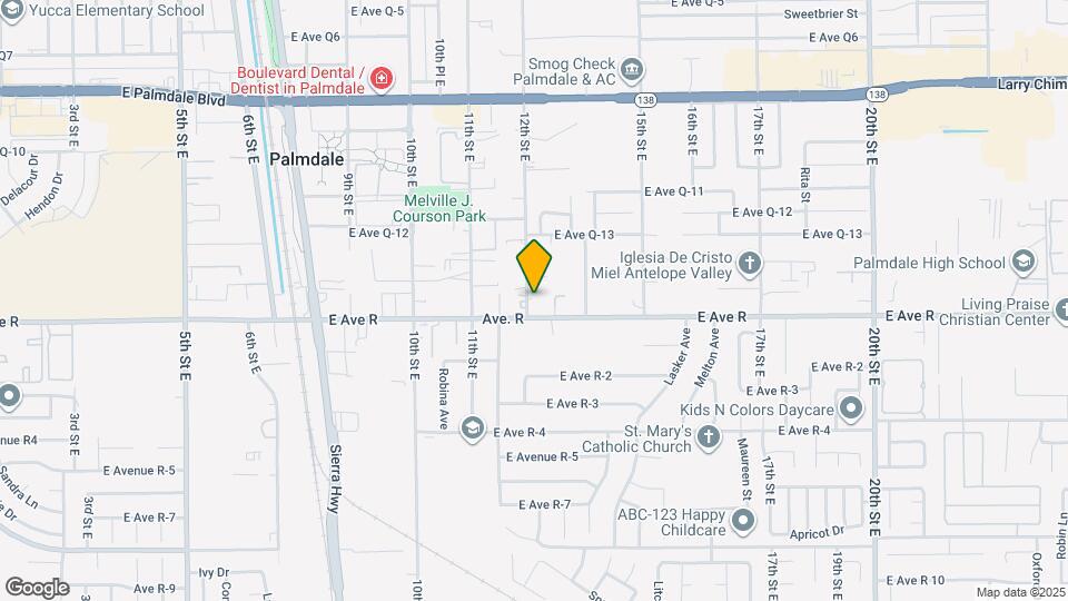 38020 12th St E Map and Location Details