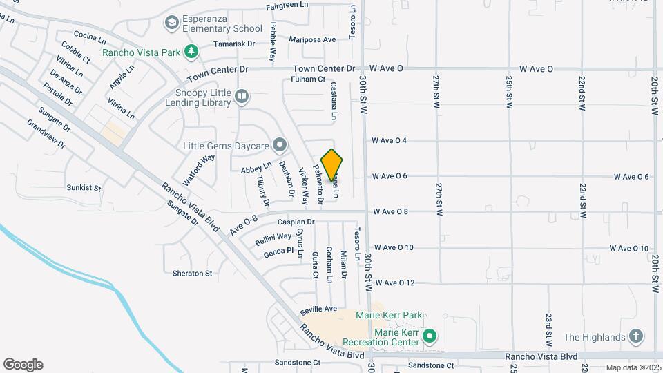 40055 Castana Ln Map and Location Details
