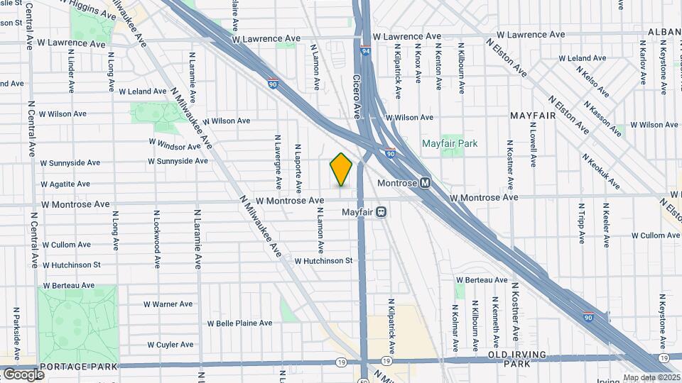 4413 N La Crosse Ave, Unit 1 Map and Location Details