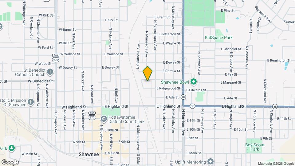 519 E Anna St Map and Location Details