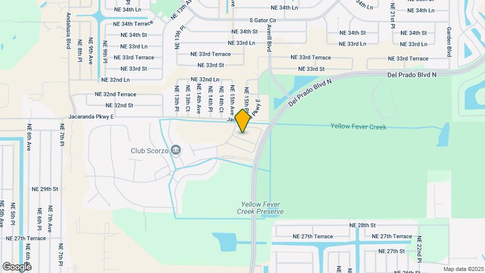 1527 Fells Cove Ln Mapa y Detalles de la Ubicación