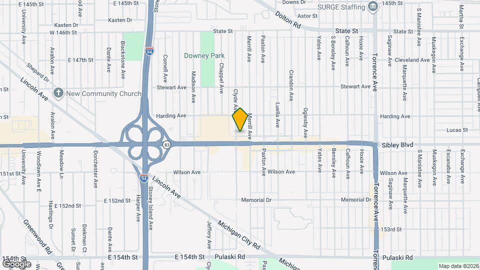 461 Clyde Ave Map and Location Details