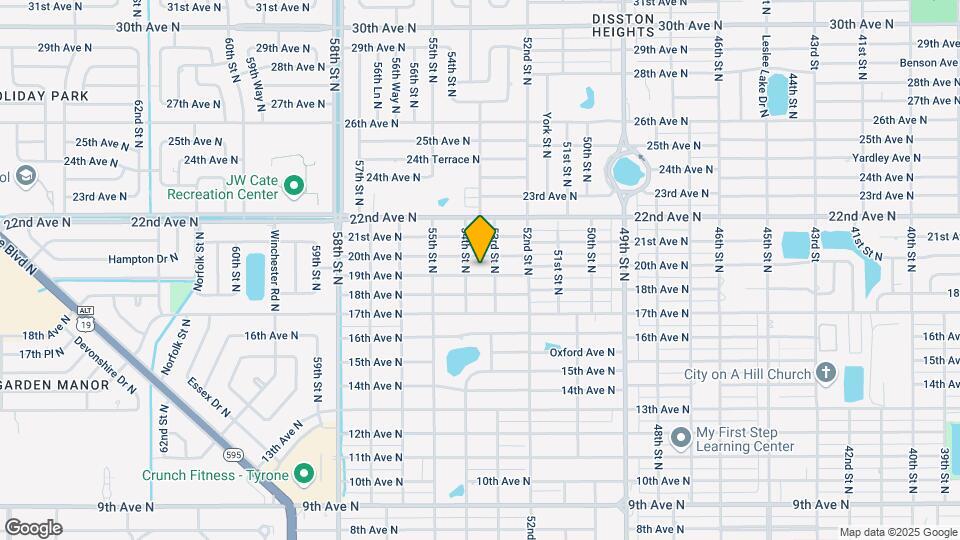 5327 19th Ave N Map and Location Details