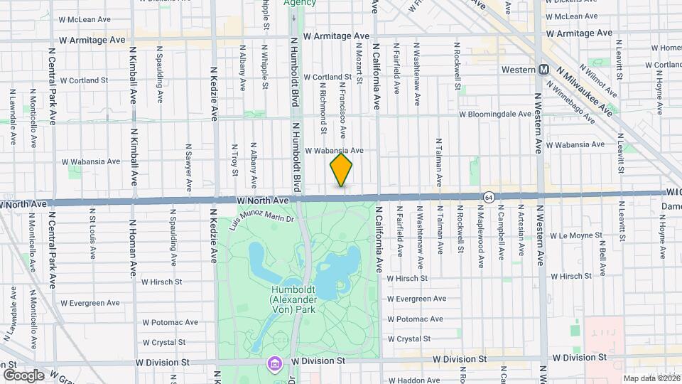 2900 North Map and Location Details