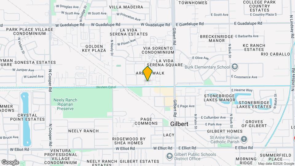 426 N Oak St Map and Location Details