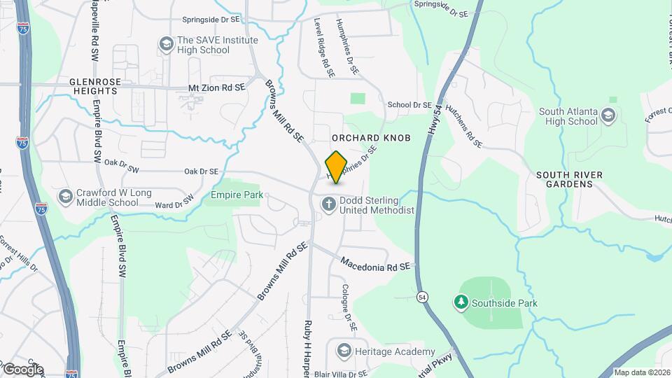 454 Oak Dr SE Map and Location Details