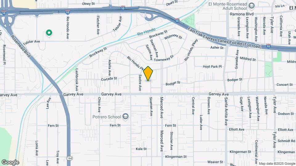 3041 Seaman Ave Map and Location Details