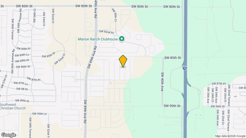 8650 SW 44th Ct Map and Location Details