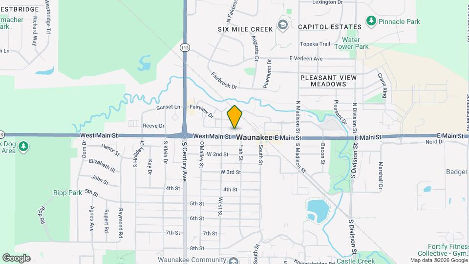 209 West Main St Map and Location Details