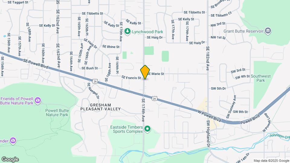 3968 SE 174th Ave Map and Location Details