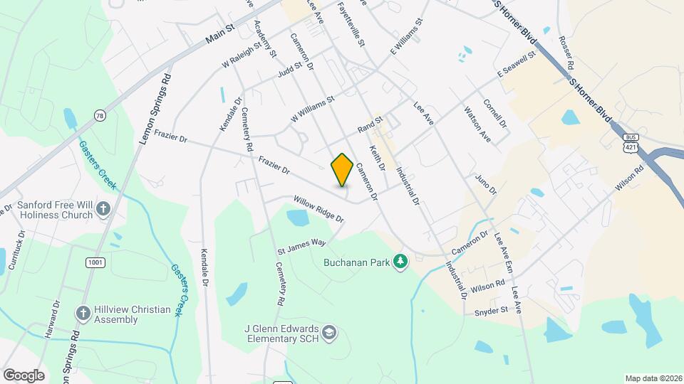 2934 Academy St Map and Location Details