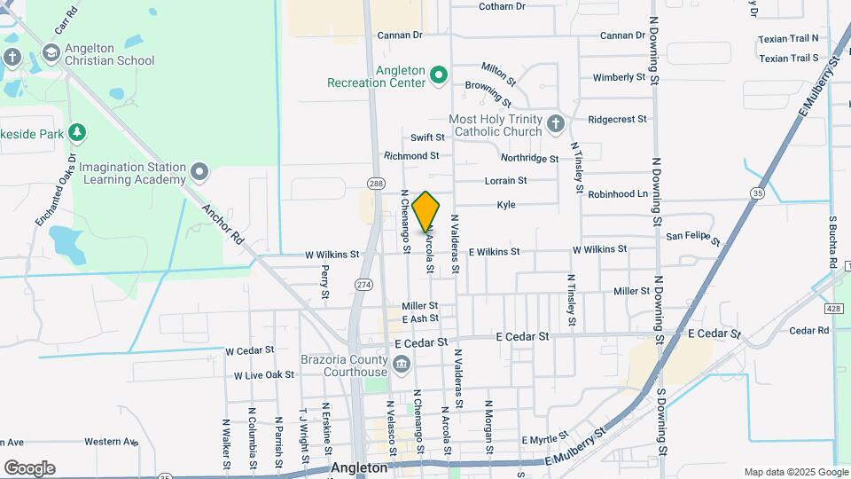 1011 N Arcola St Mapa y Detalles de la Ubicación