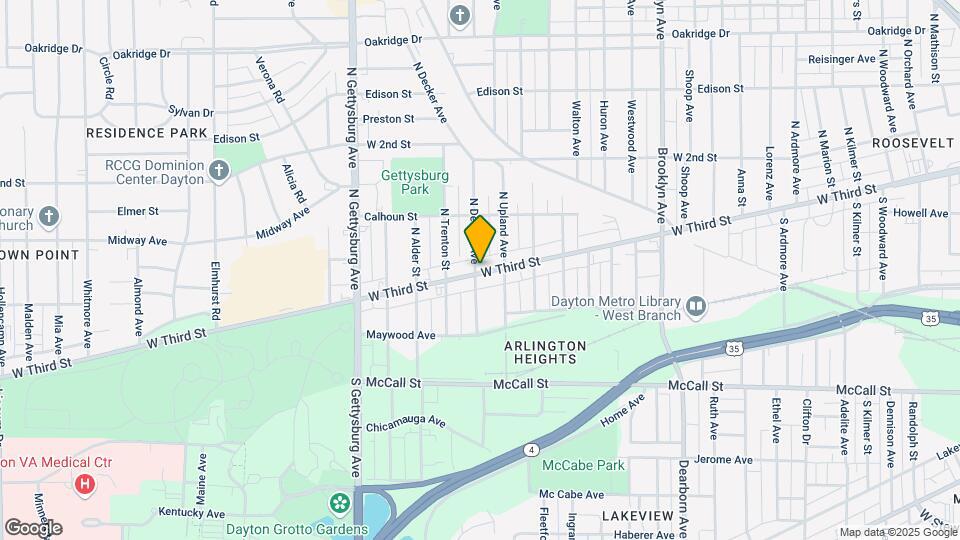 3629 W Third St Map and Location Details