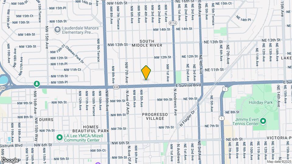 1011 NW 4th Ave Mapa y Detalles de la Ubicación