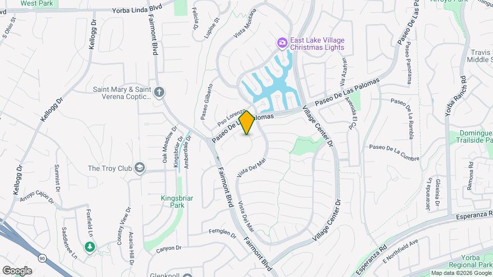 20275 Vía Natalie Map and Location Details