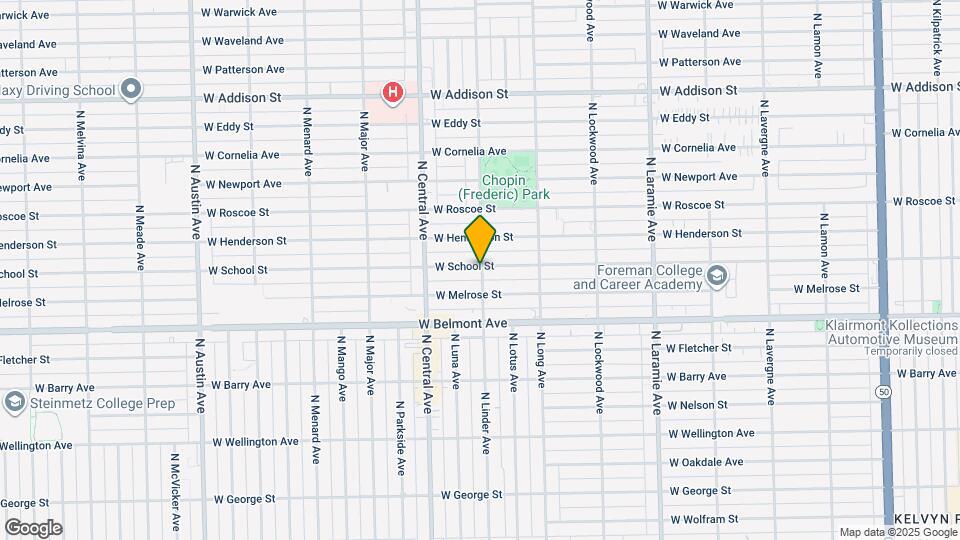 3258 N Linder Ave Map and Location Details