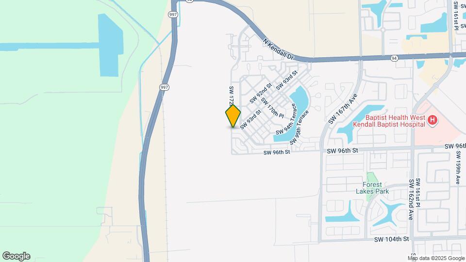17194 SW 93rd St Map and Location Details