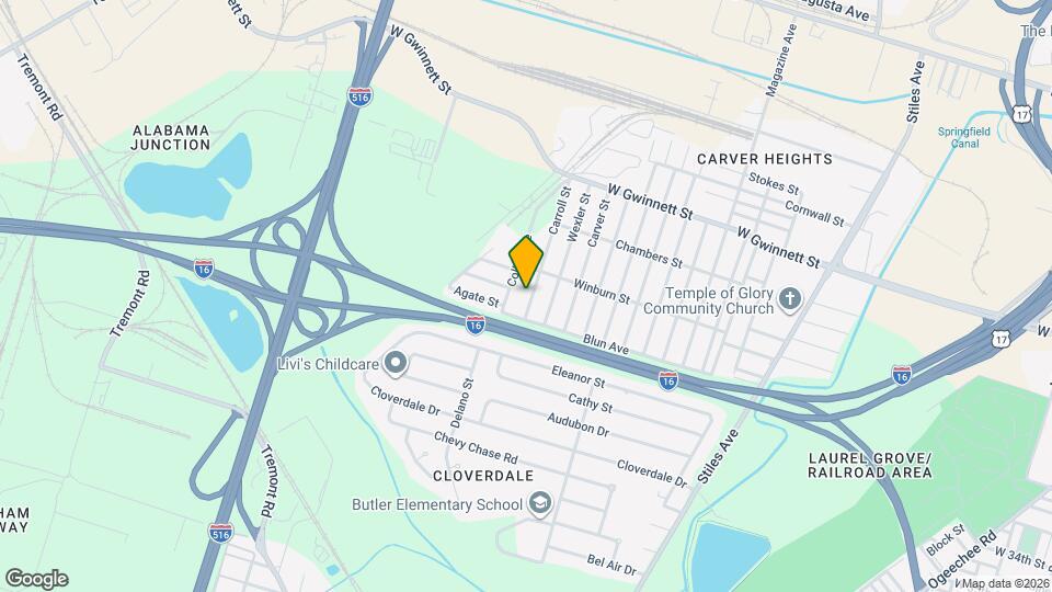 1013 Carroll St Map and Location Details