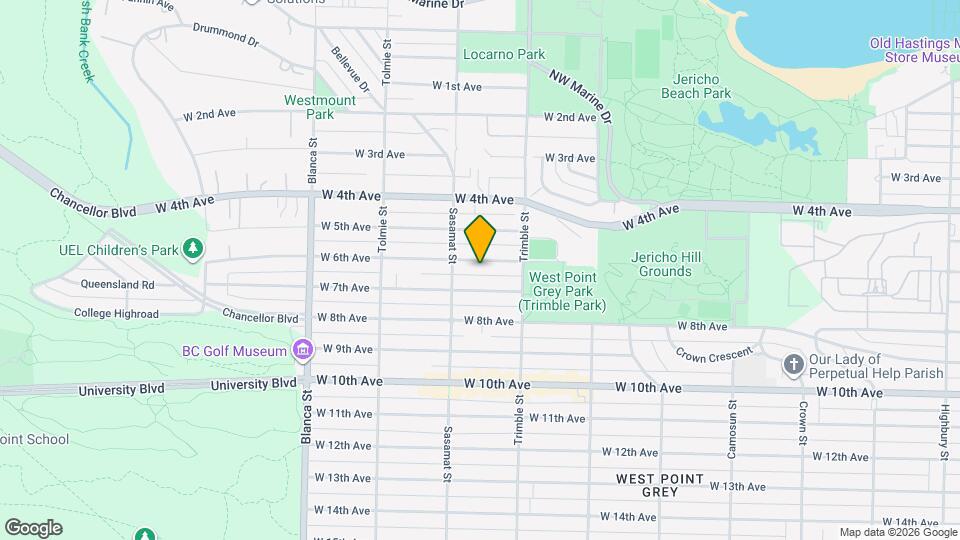 4456 W 6th Ave Map and Location Details