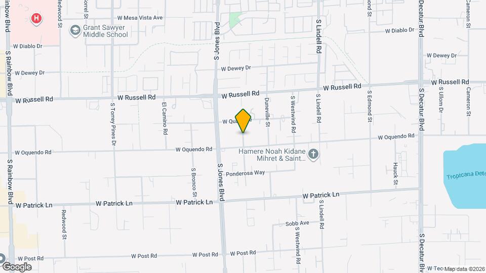 5861 Casterly Rock St Map and Location Details