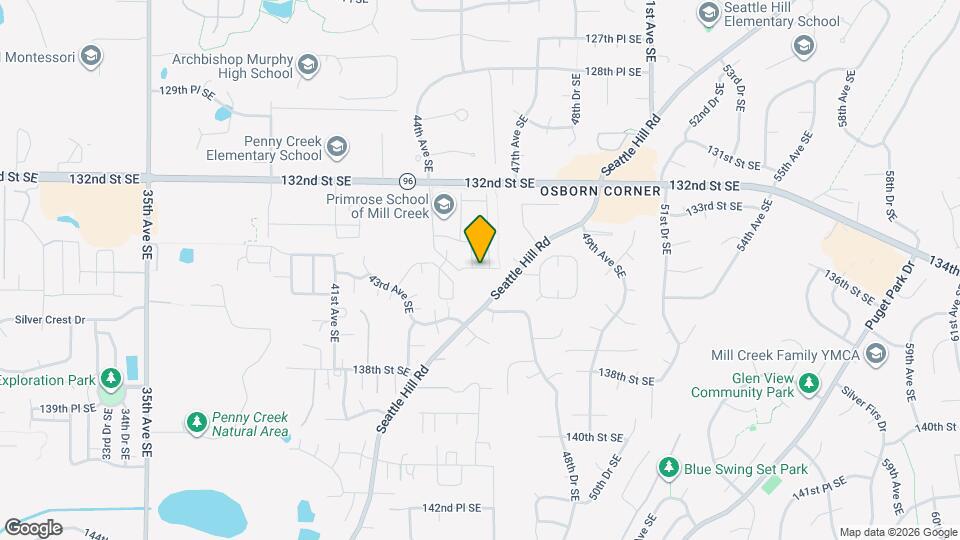13417 45th Dr SE, Unit 1 Map and Location Details