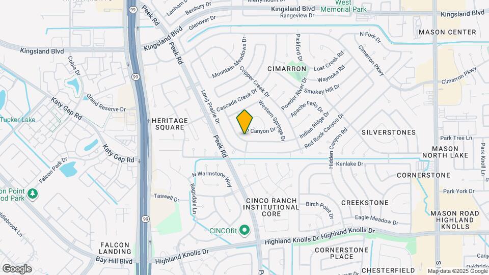 22906 Indian Ridge Dr Map and Location Details